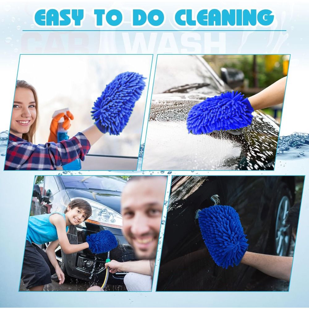 Multi-Purpose Microfiber Cleaning Hand Glove